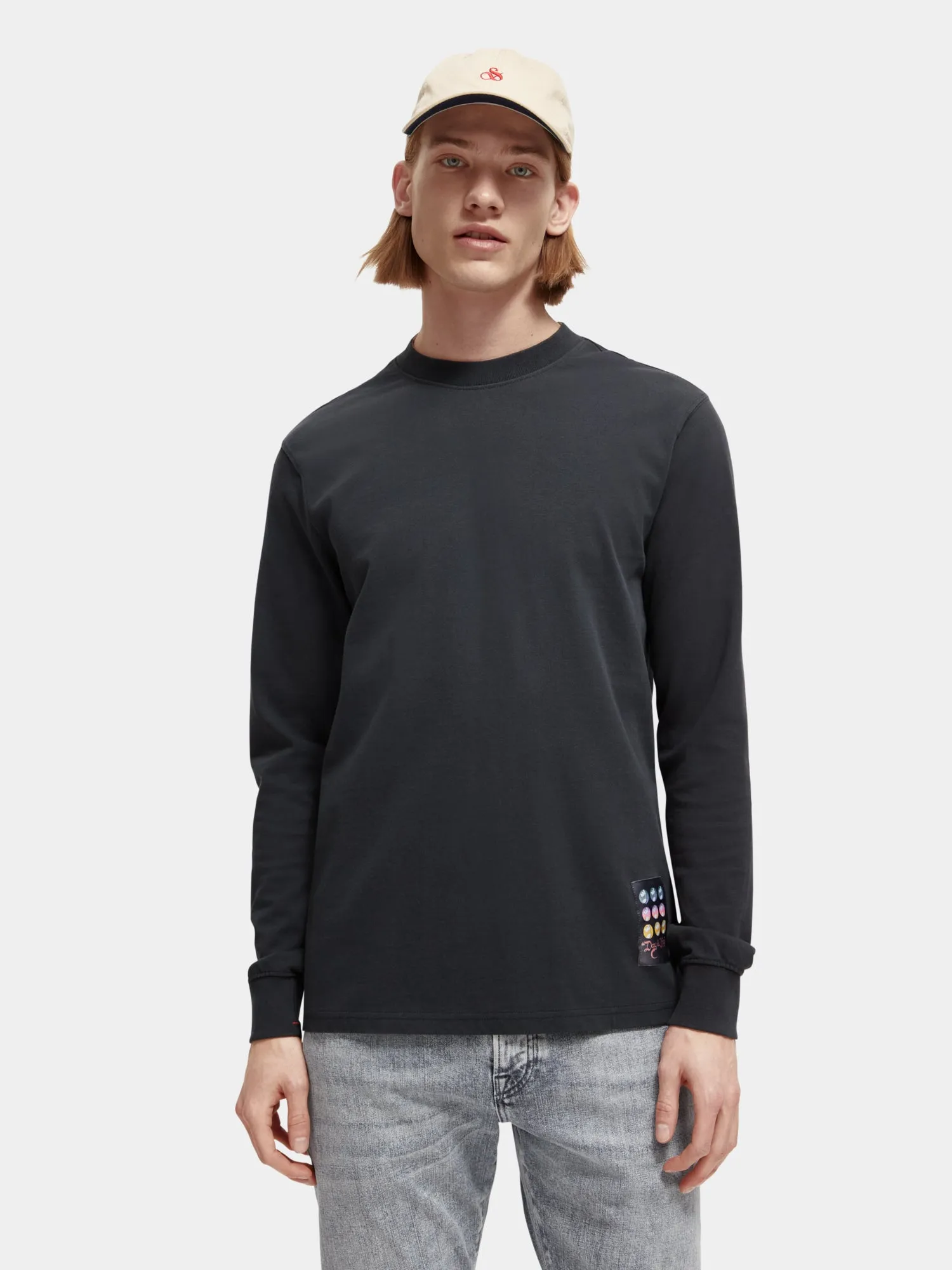 Regular-fit artwork t-shirt sold by Scotch and Soda