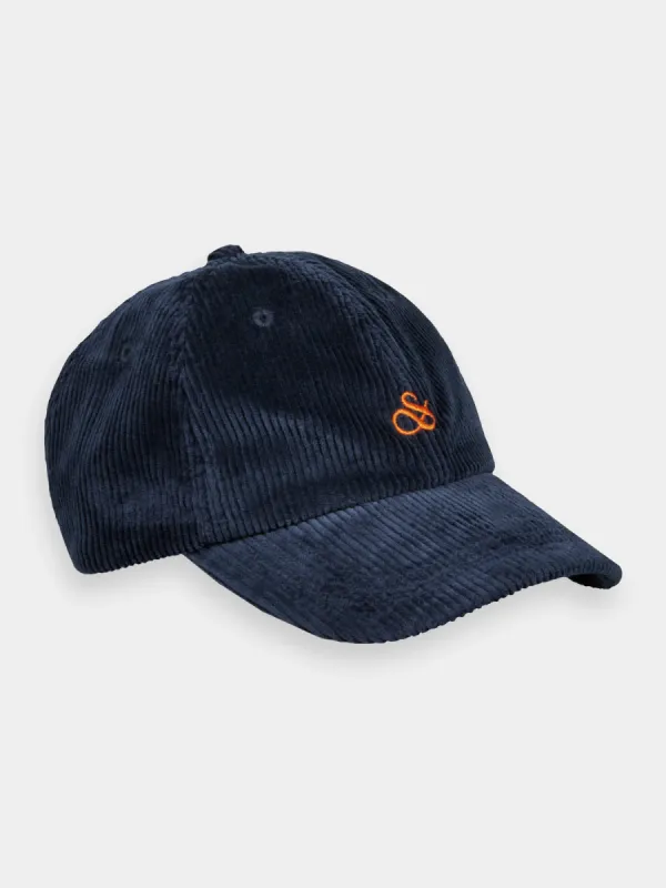 Corduroy cap sold by Scotch & Soda