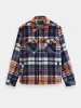 Checked wool-blend overshirt sold by Scotch and Soda