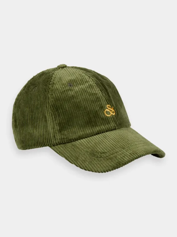 Corduroy cap sold by Scotch & Soda