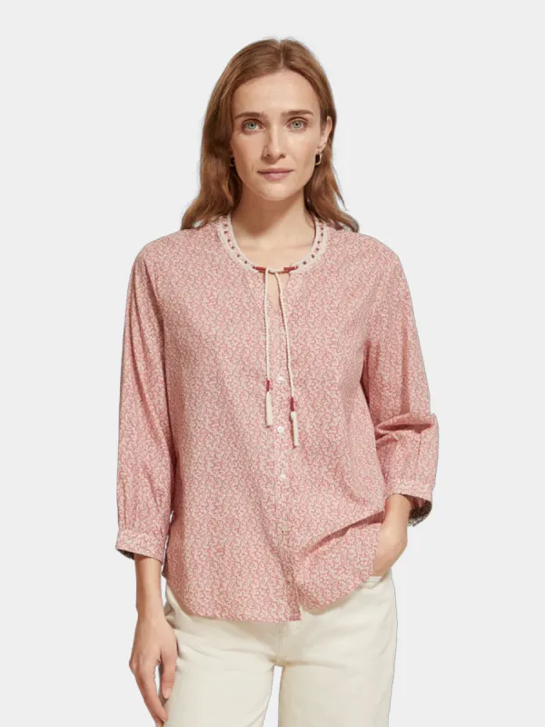 Top with beaded collar sold by Scotch and Soda
