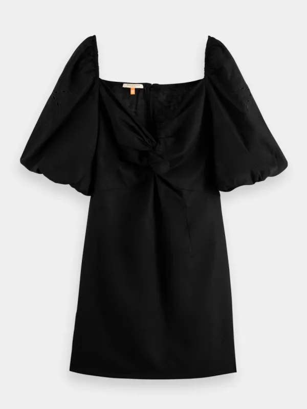 Broiderie anglaise mini dress sold by Scotch and Soda