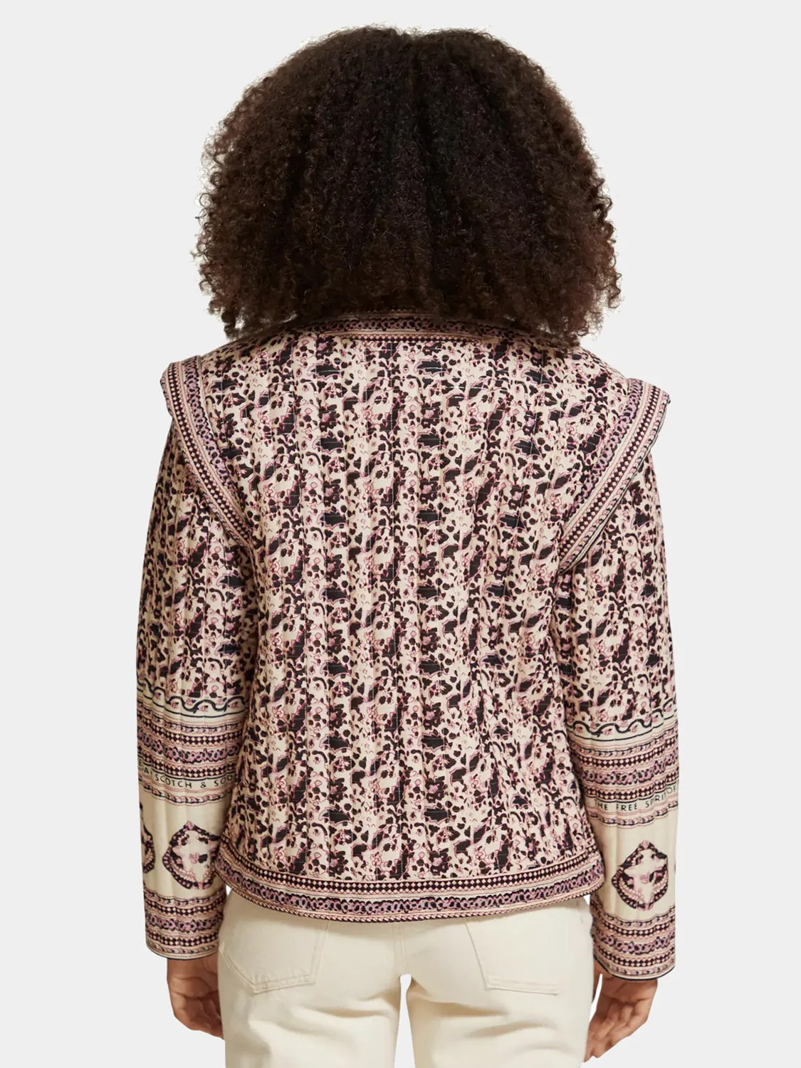 Printed padded jacket sold by Scotch and Soda product image thumbnail 3