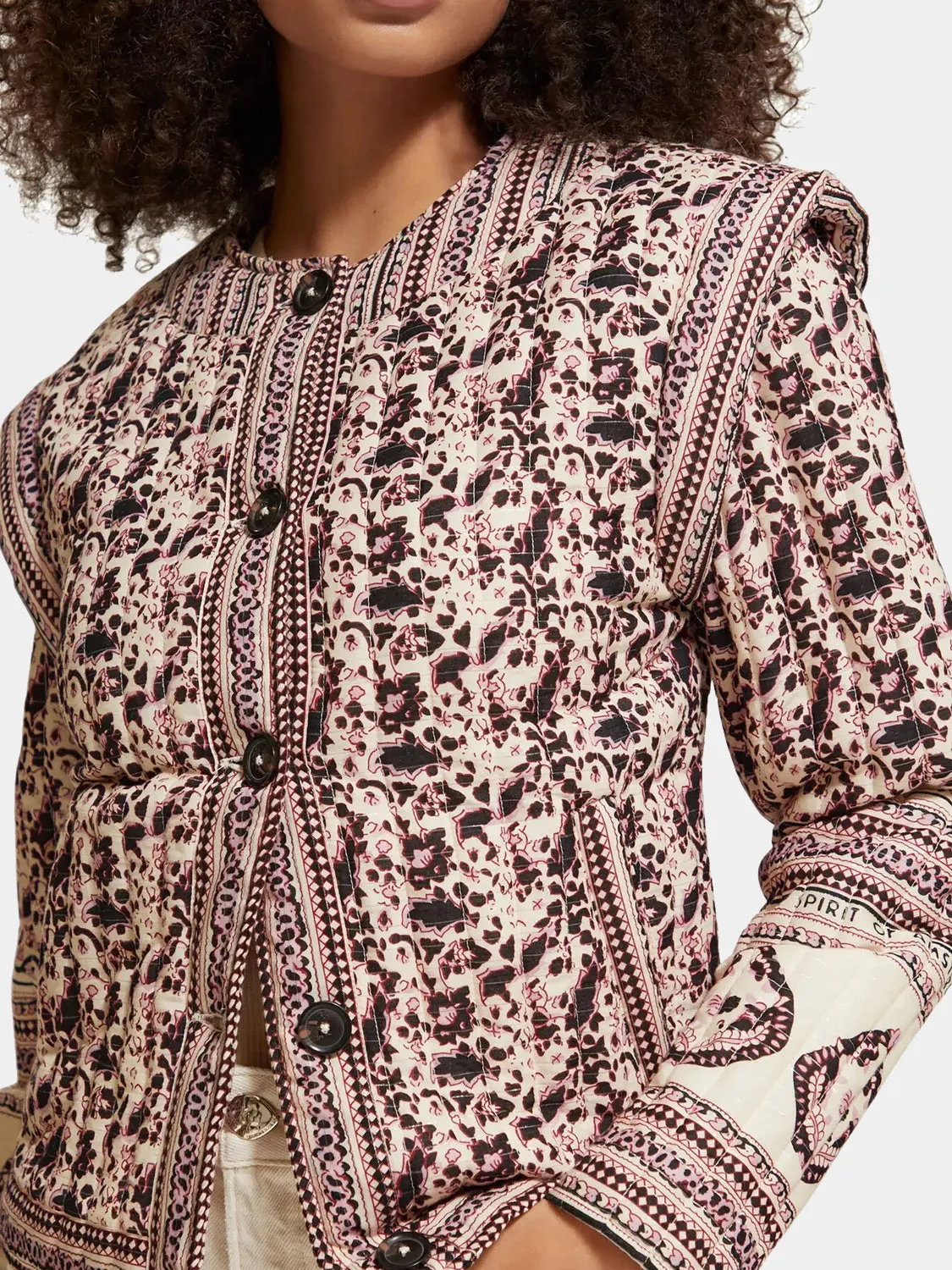 Printed padded jacket sold by Scotch and Soda product image thumbnail 5