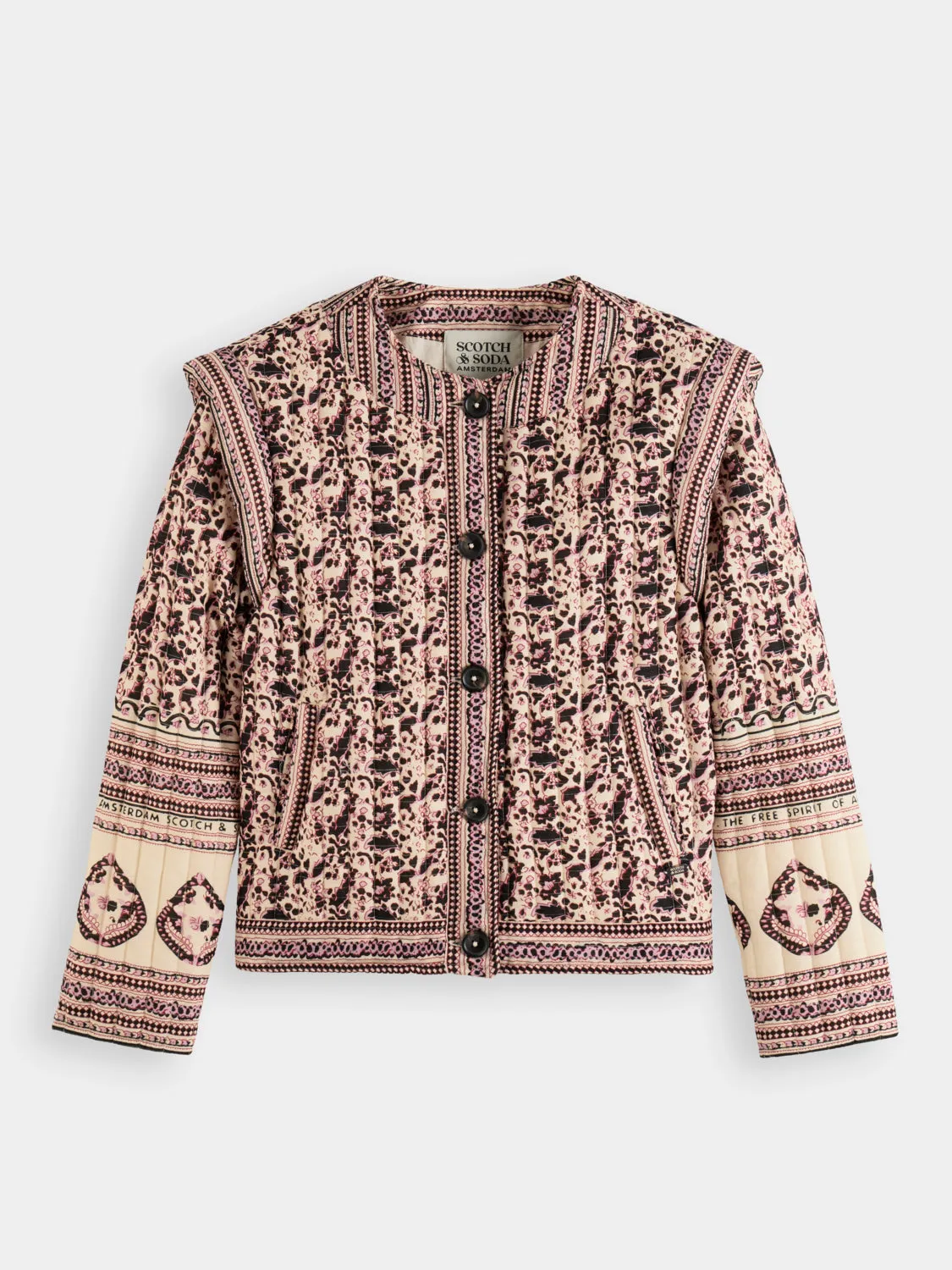Printed padded jacket sold by Scotch and Soda product image thumbnail 2