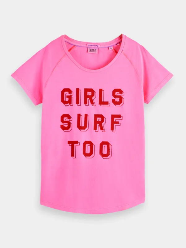 Monogram regular-fit t-shirt sold by Scotch and Soda