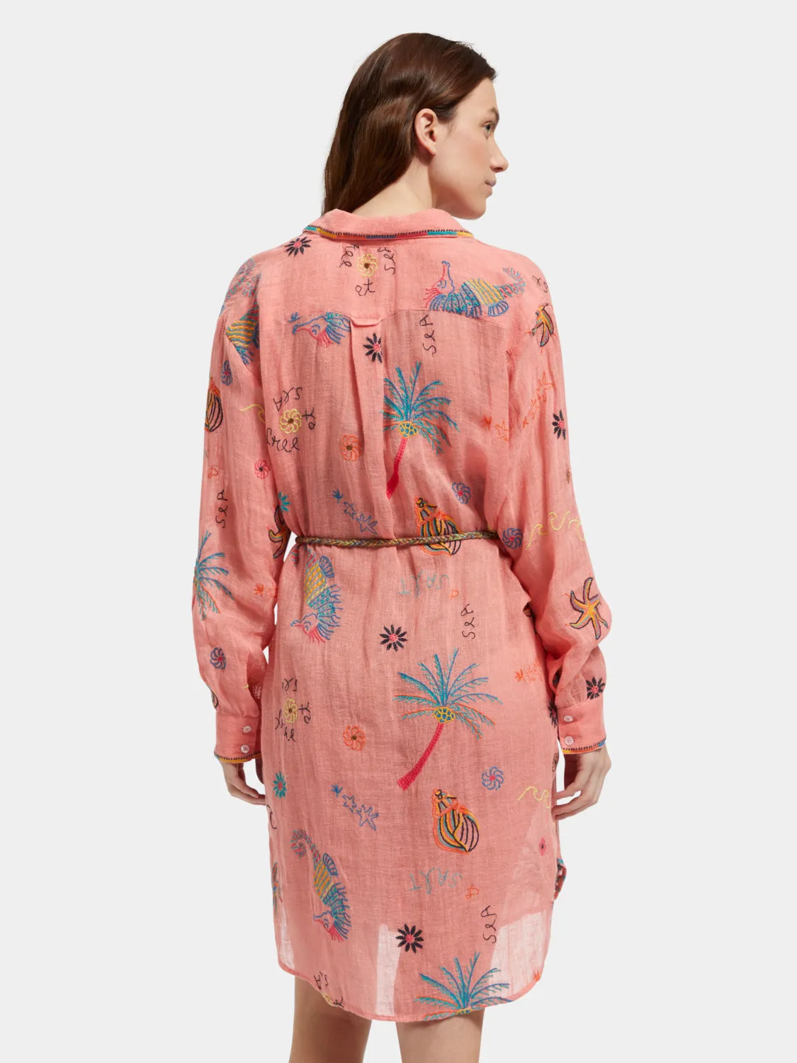 Oversized shirt dress sold by Scotch and Soda product image thumbnail 3