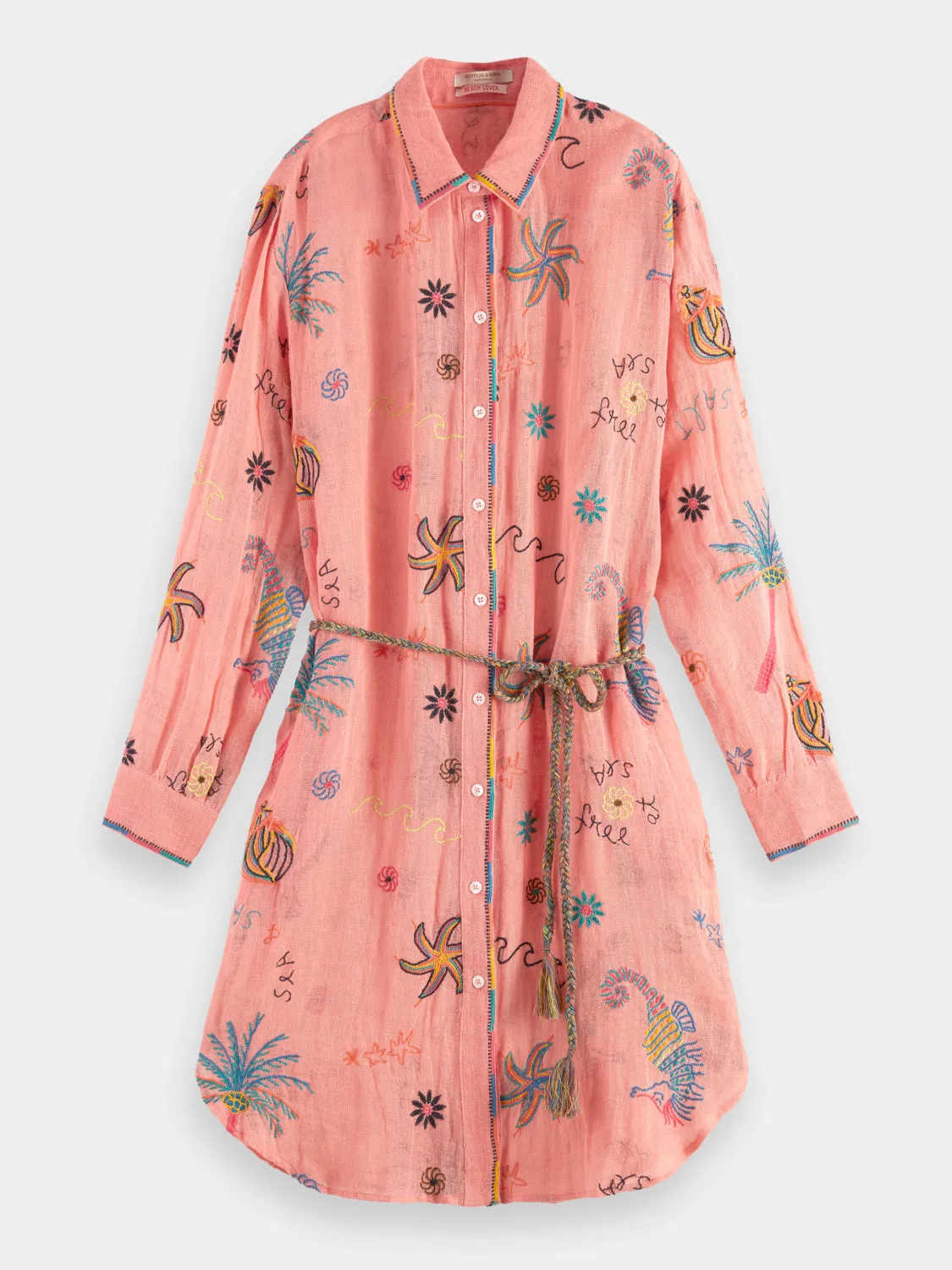 Oversized shirt dress sold by Scotch and Soda product image thumbnail 2