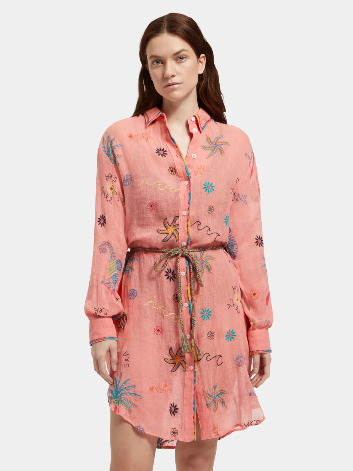 Oversized shirt dress sold by Scotch and Soda