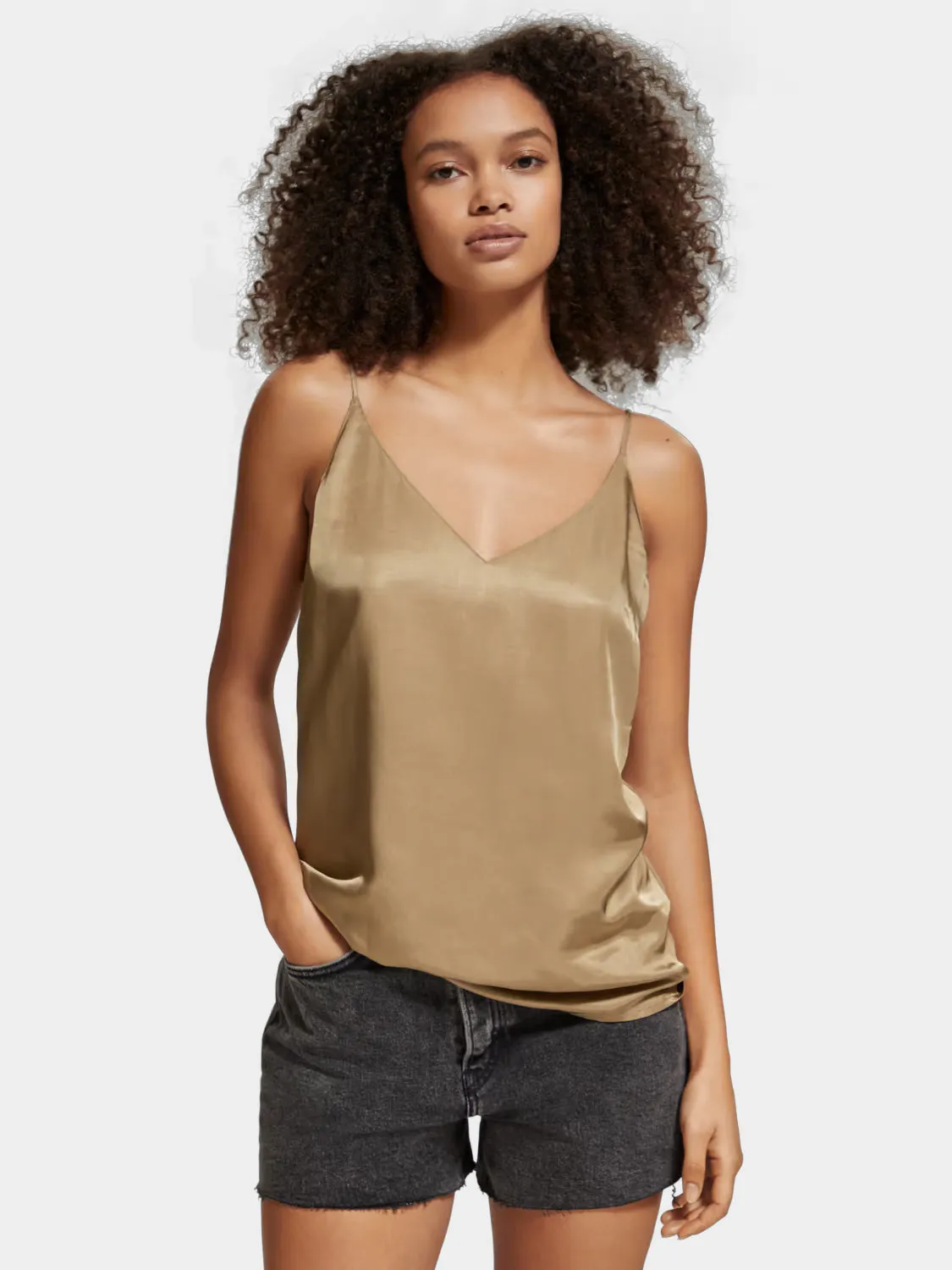 Camisole strap tank top sold by Scotch and Soda