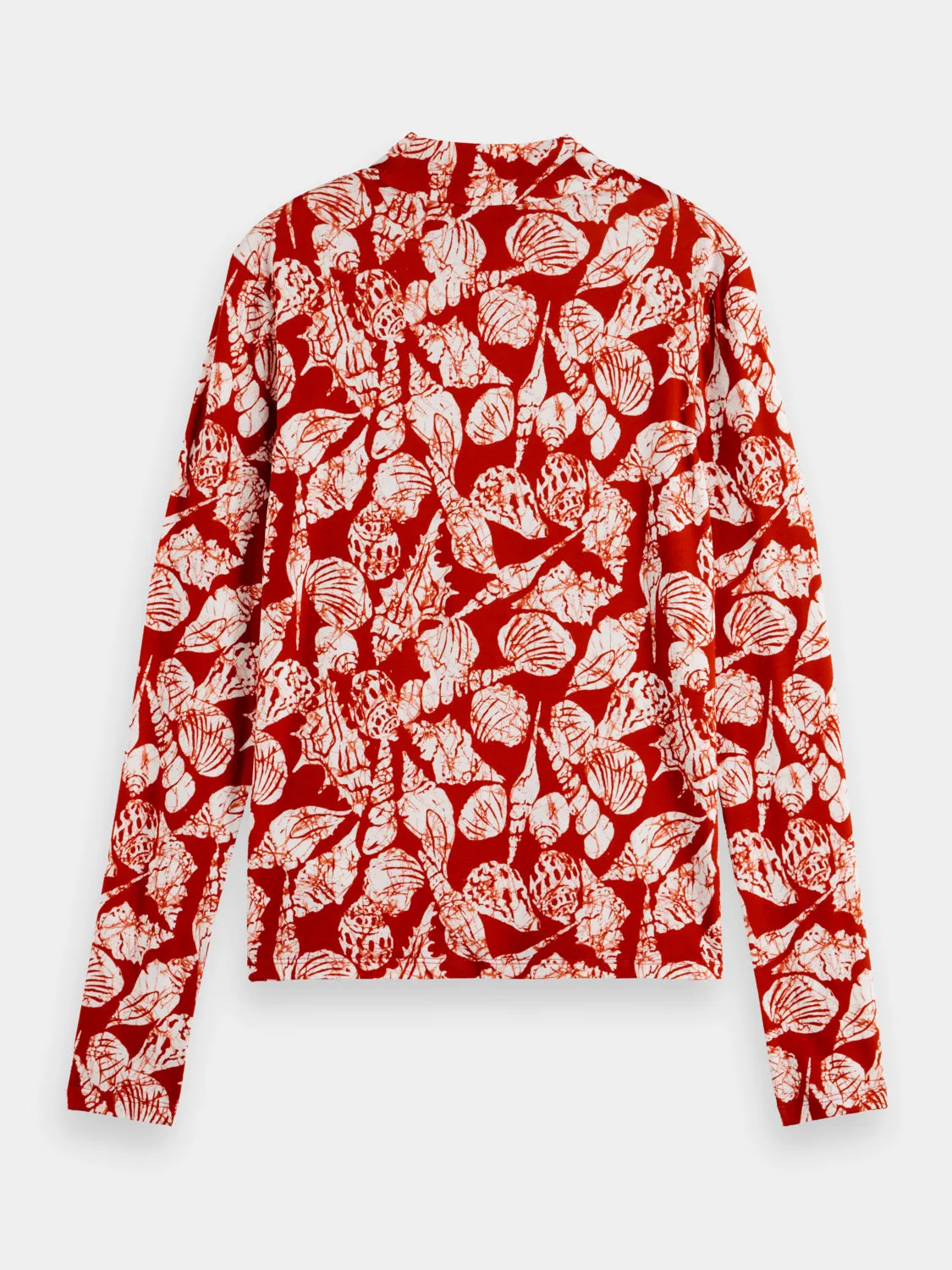 Long sleeved printed top sold by Scotch and Soda product image thumbnail 2