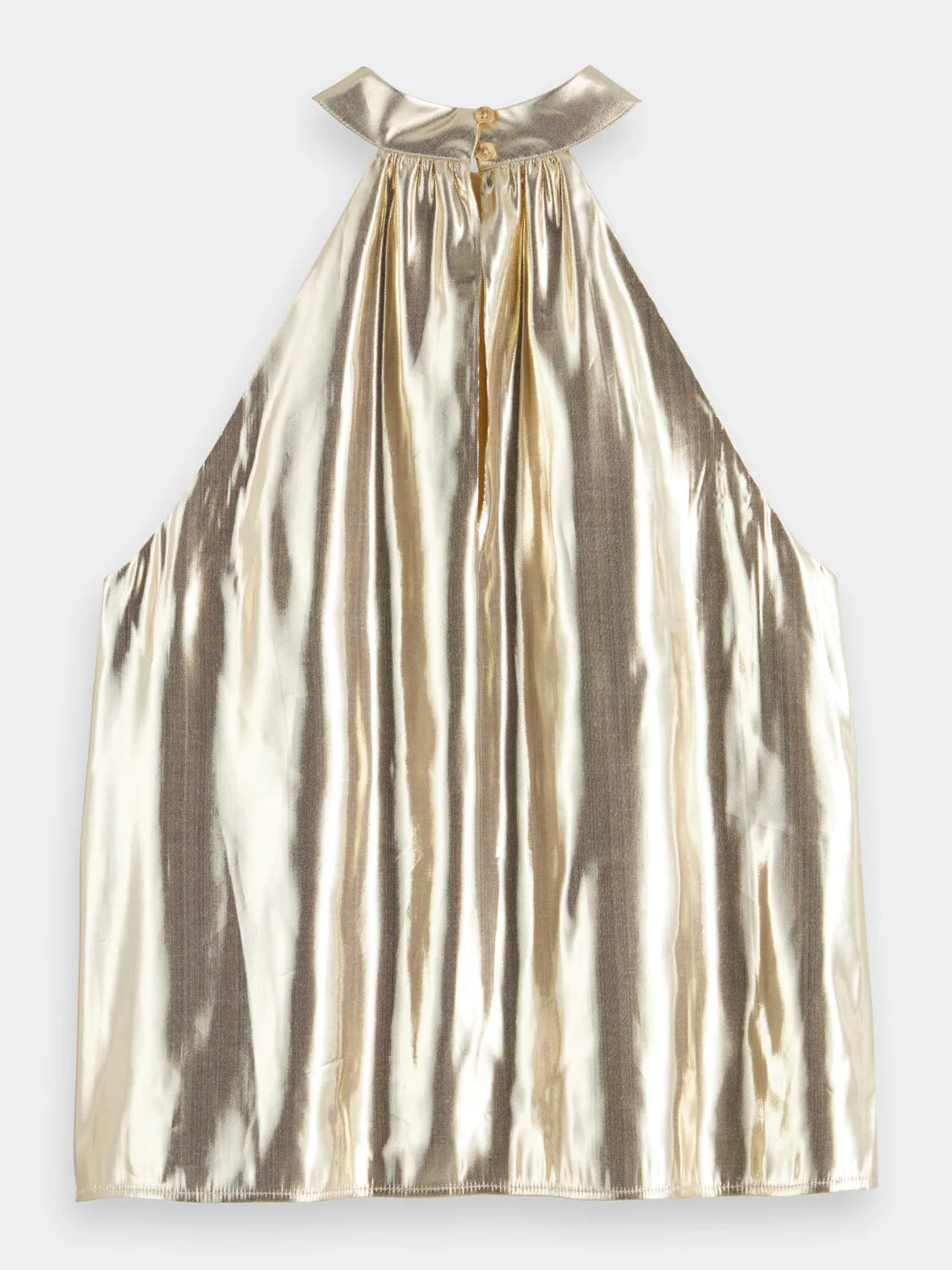 Golden halter top sold by Scotch & Soda product image thumbnail 2
