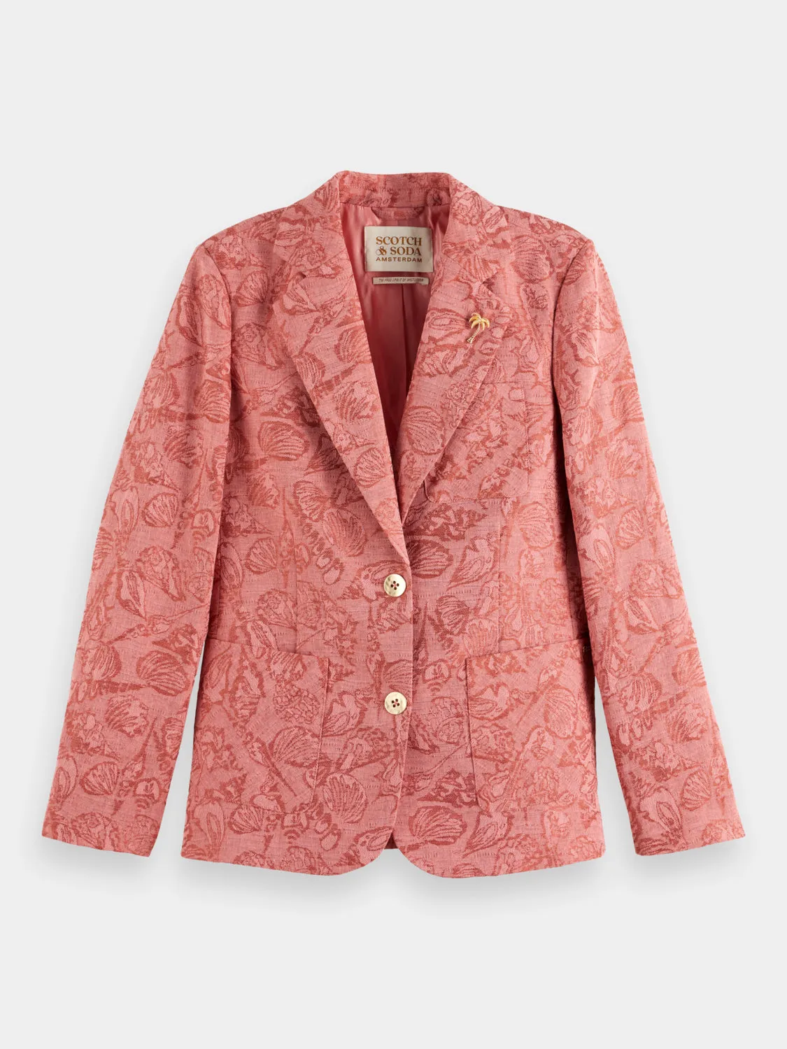Jacquard blazer sold by Scotch and Soda