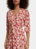 Knotted midi wrap dress sold by Scotch and Soda