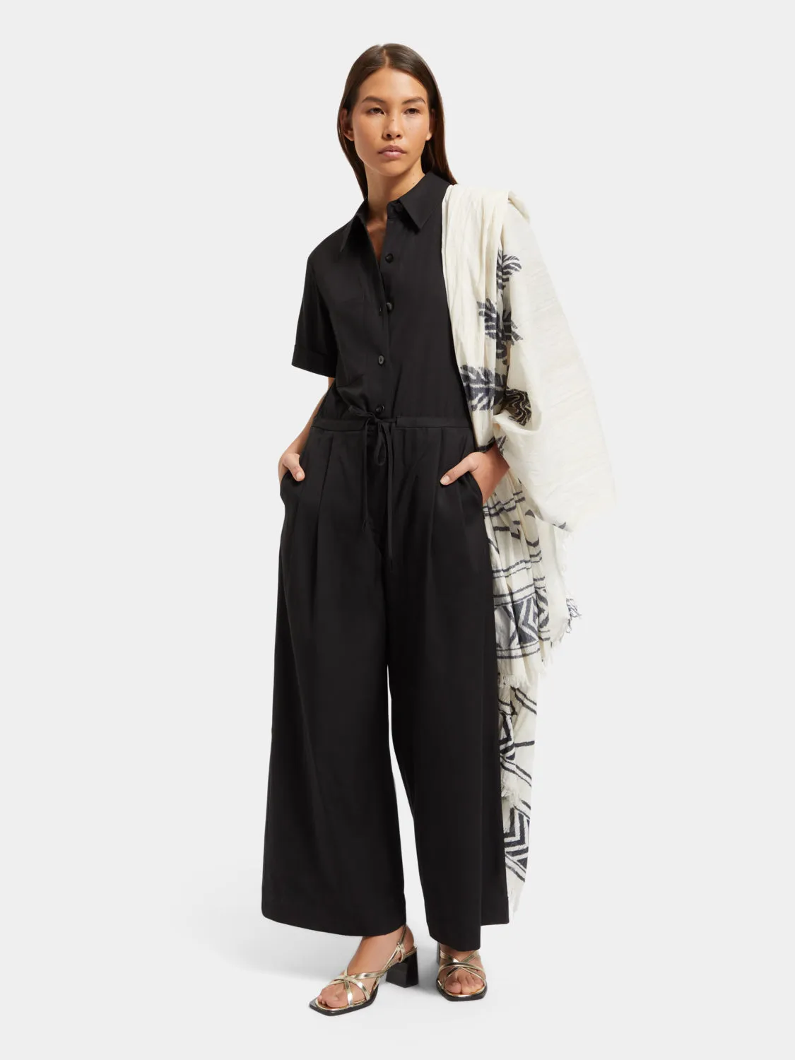 Wide leg jumpsuit sold by Scotch and Soda product image thumbnail 4