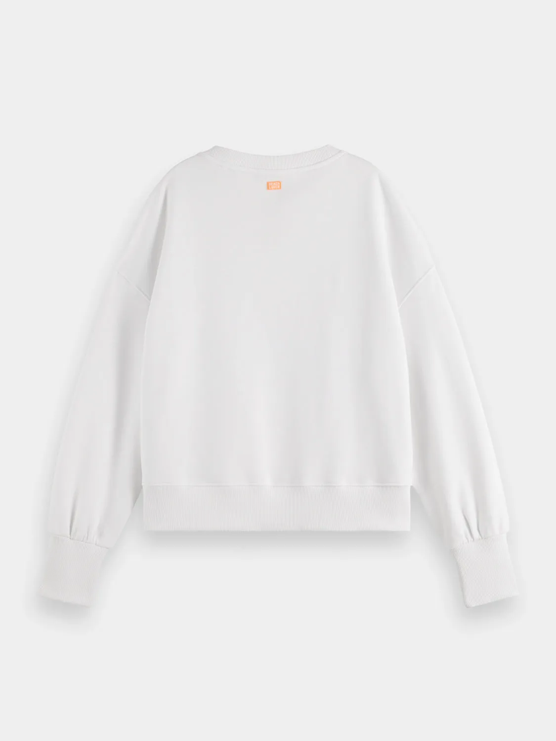 Slouchy graphic sweatshirt sold by Scotch & Soda product image thumbnail 5