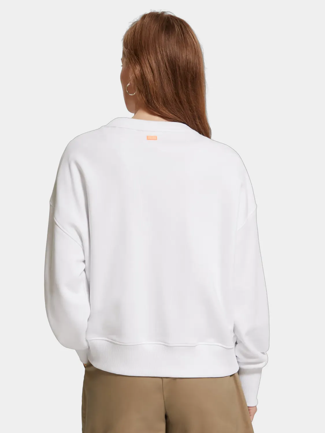Slouchy graphic sweatshirt sold by Scotch & Soda product image thumbnail 3