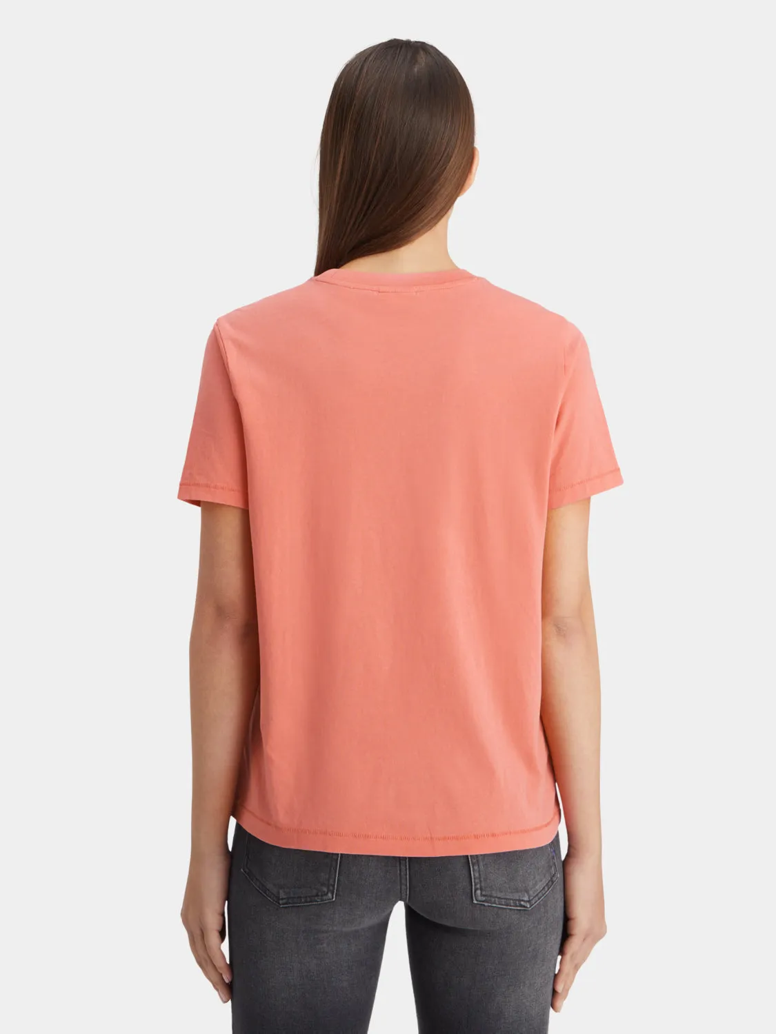 Regular-fit chest artwork t-shirt sold by Scotch & Soda product image thumbnail 3