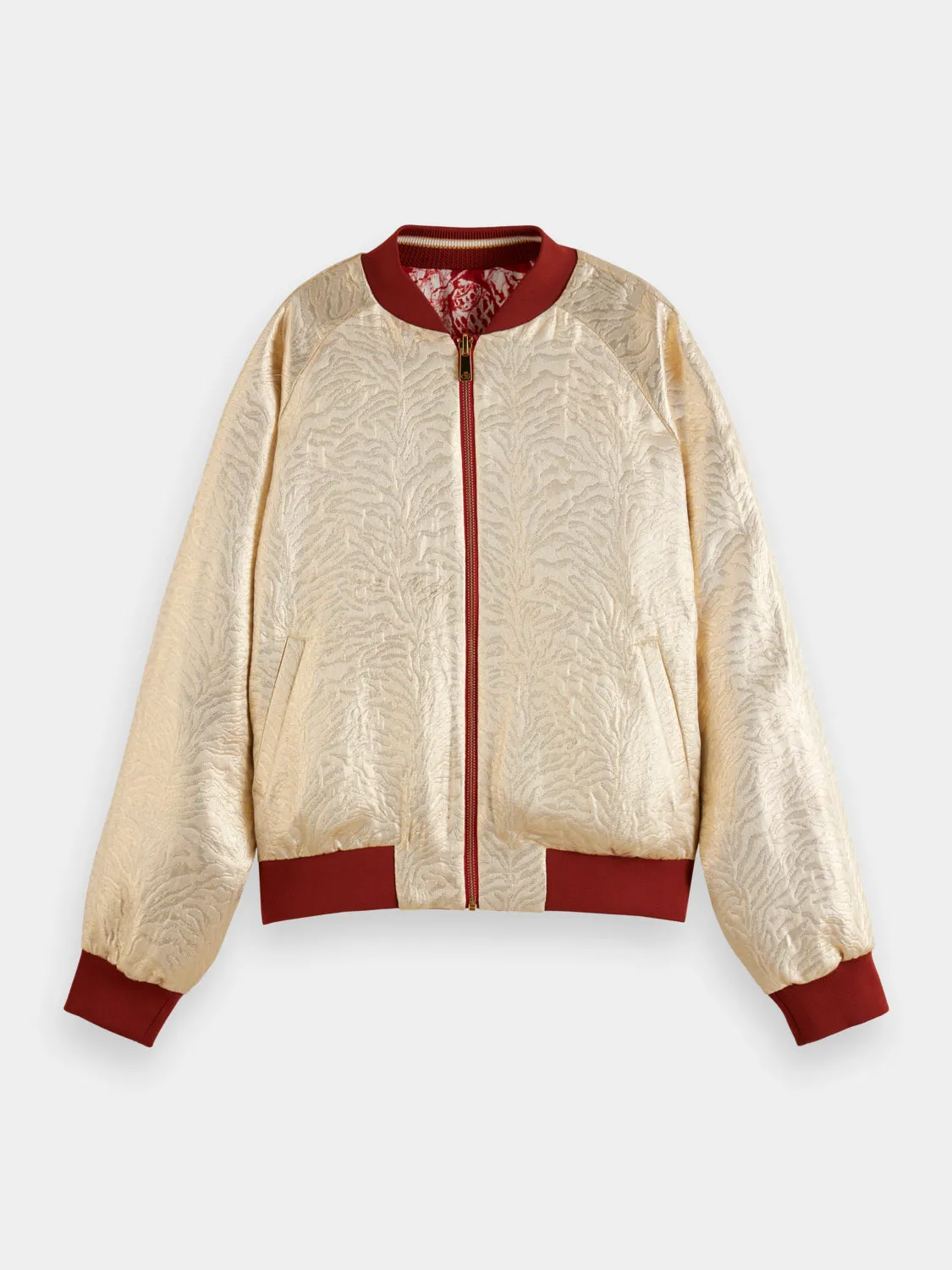 Reversible bomber jacket sold by Scotch and Soda product image thumbnail 4