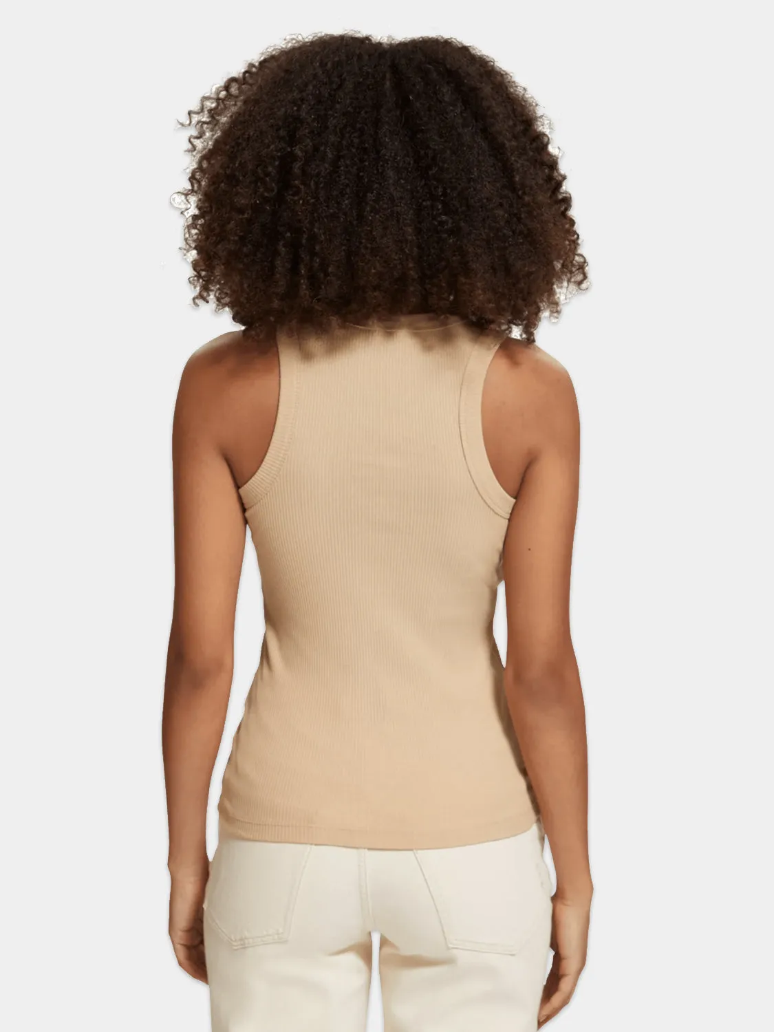 Racer tank sold by Scotch and Soda product image thumbnail 3