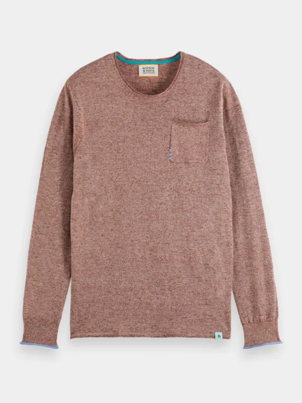 Linen-cotton pullover sold by Scotch and Soda