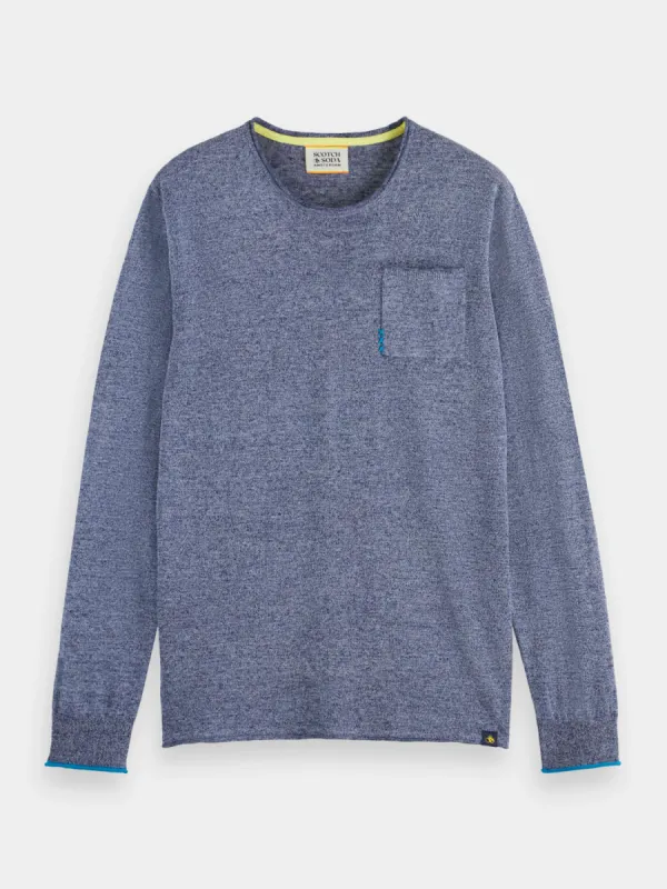 Linen-cotton pullover sold by Scotch & Soda