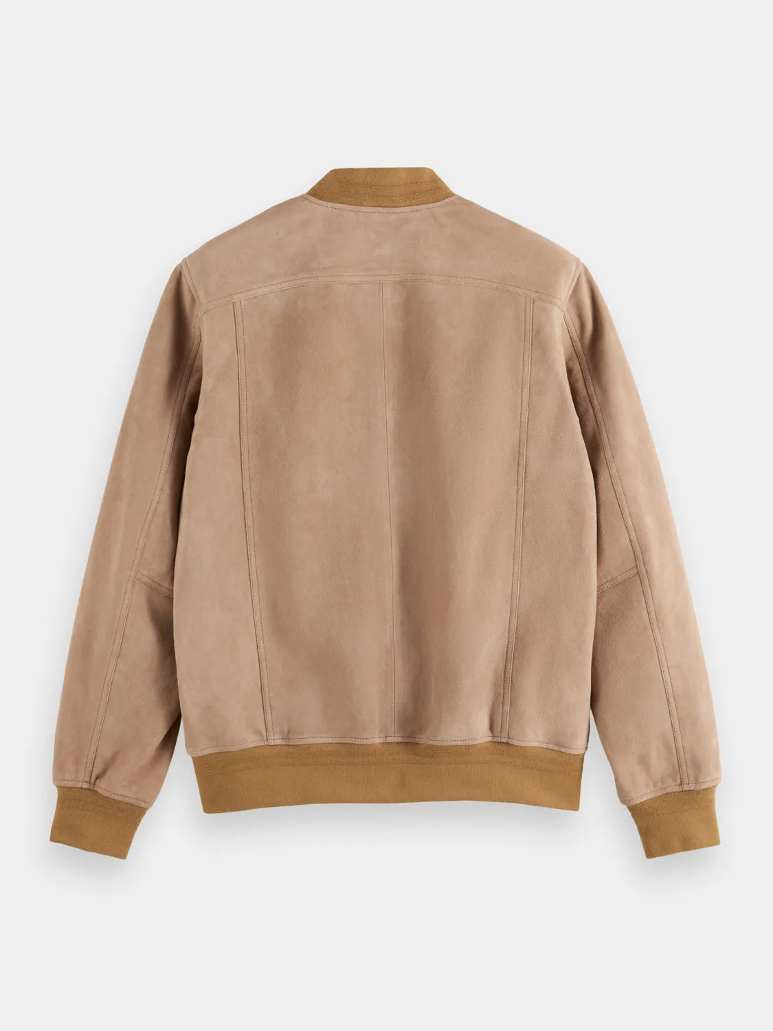Suede bomber jacket sold by Scotch & Soda product image thumbnail 2