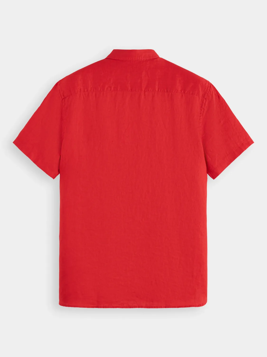 Short sleeved linen shirt sold by Scotch and Soda product image thumbnail 2