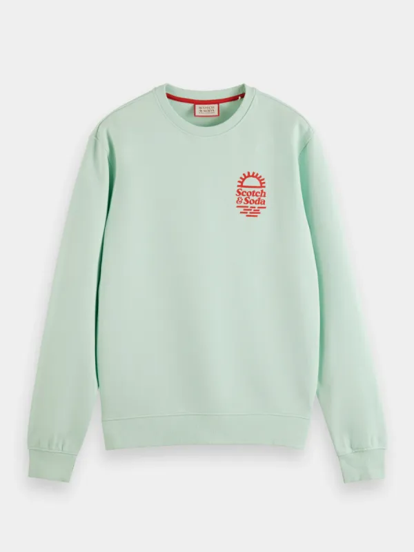 Chest artwork sweatshirt sold by Scotch and Soda