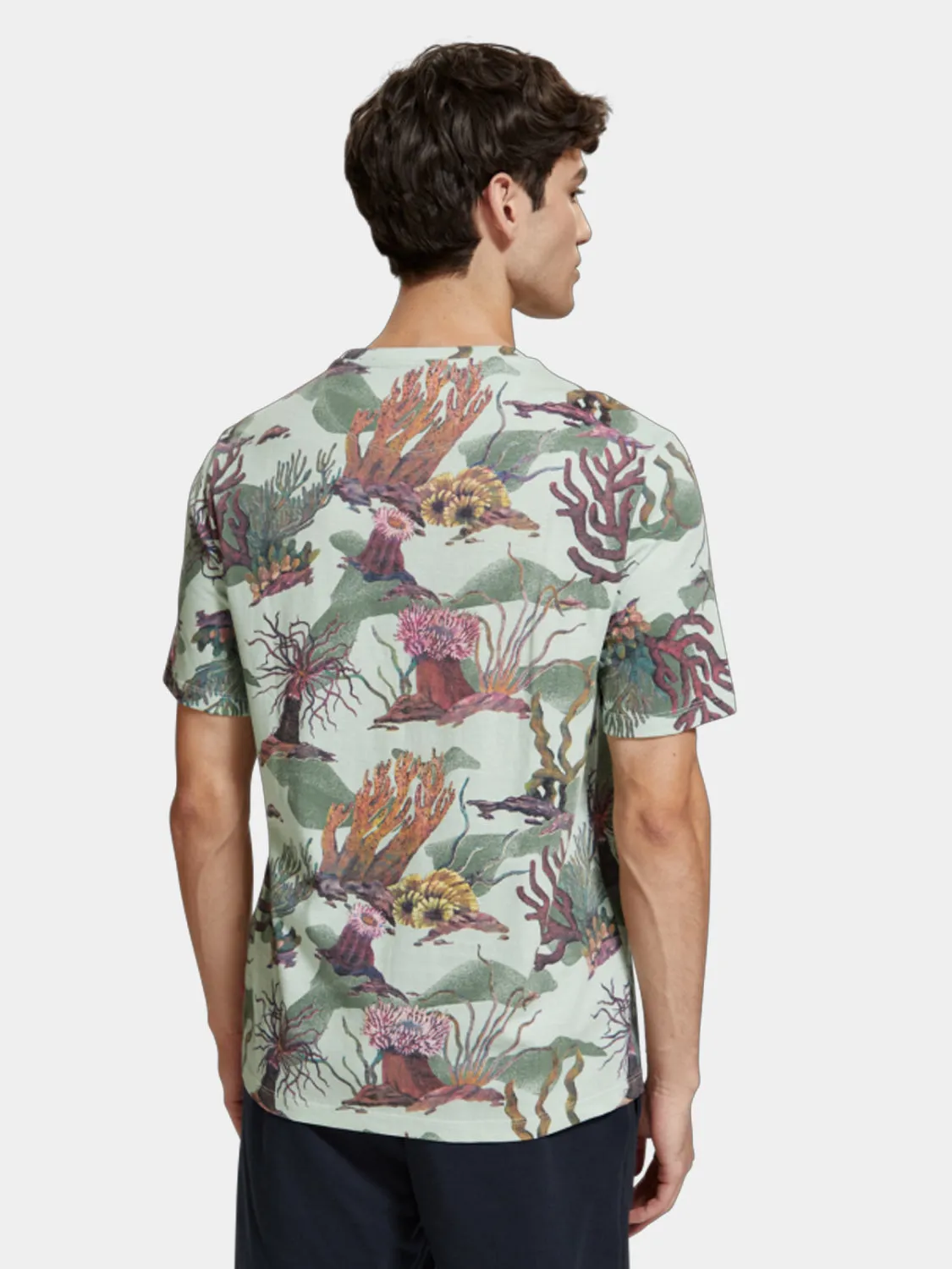 Seashell printed t-shirt sold by Scotch & Soda product image thumbnail 3