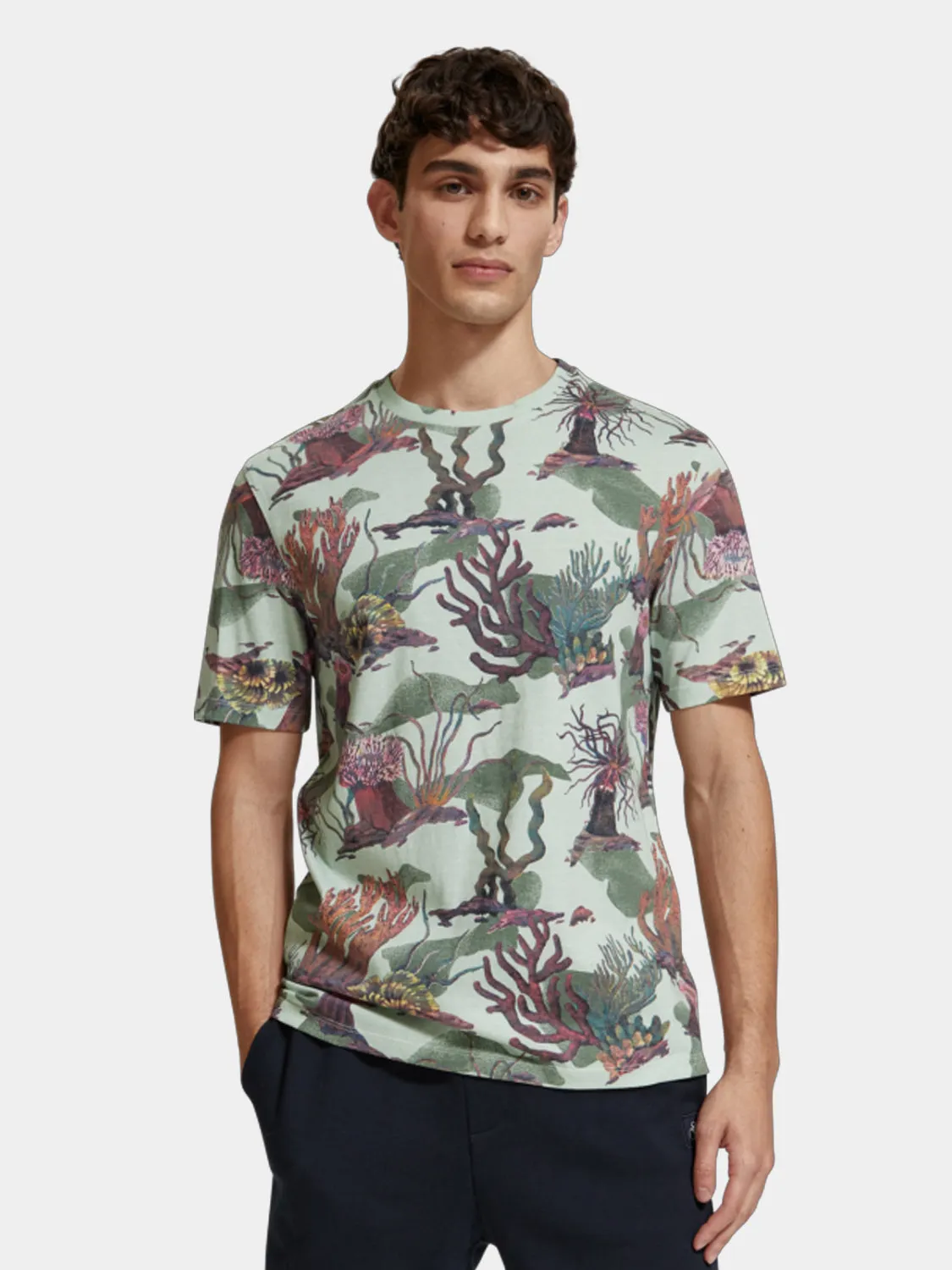 Seashell printed t-shirt sold by Scotch & Soda