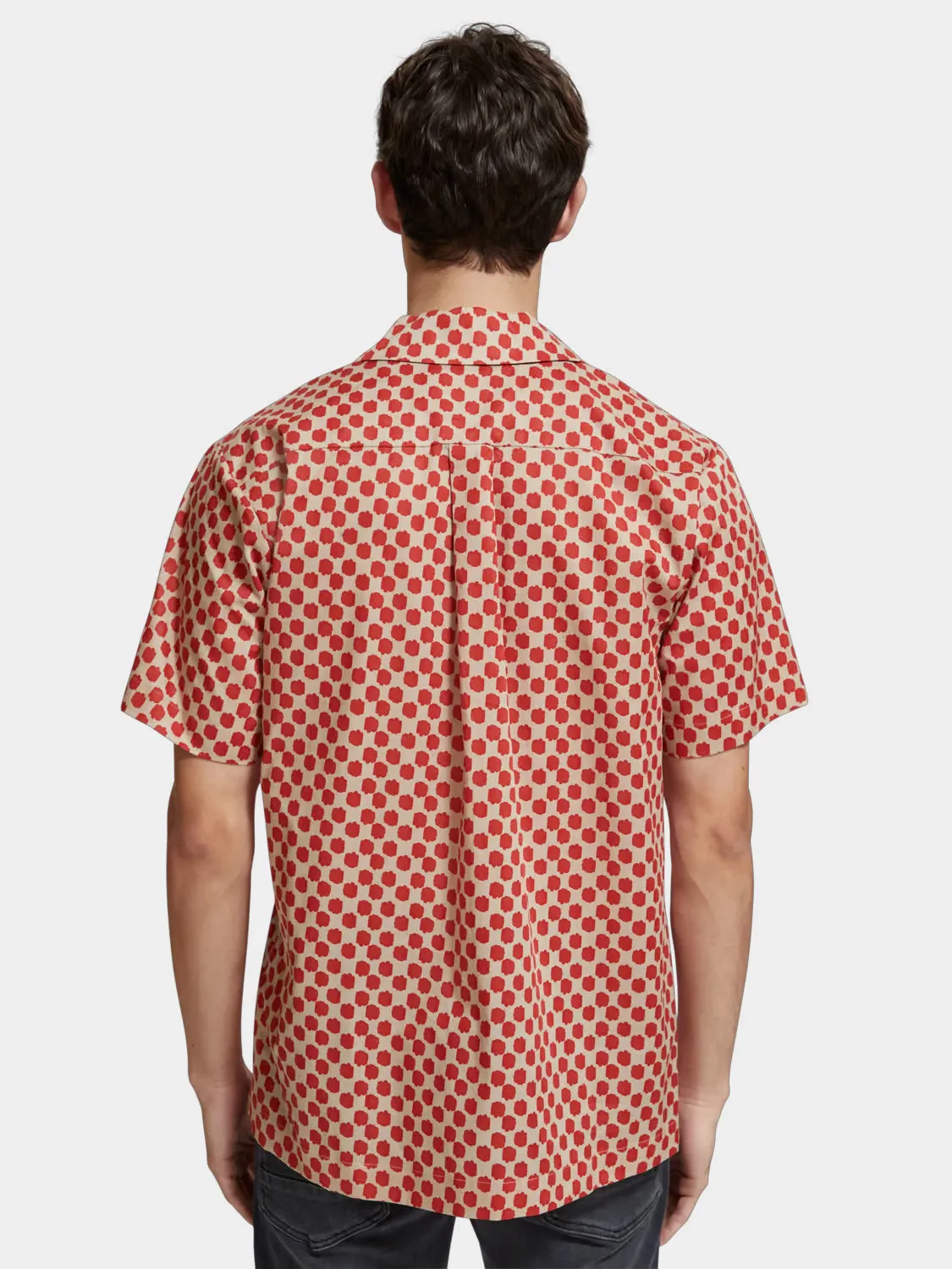 Printed short sleeved shirt sold by Scotch and Soda product image thumbnail 4