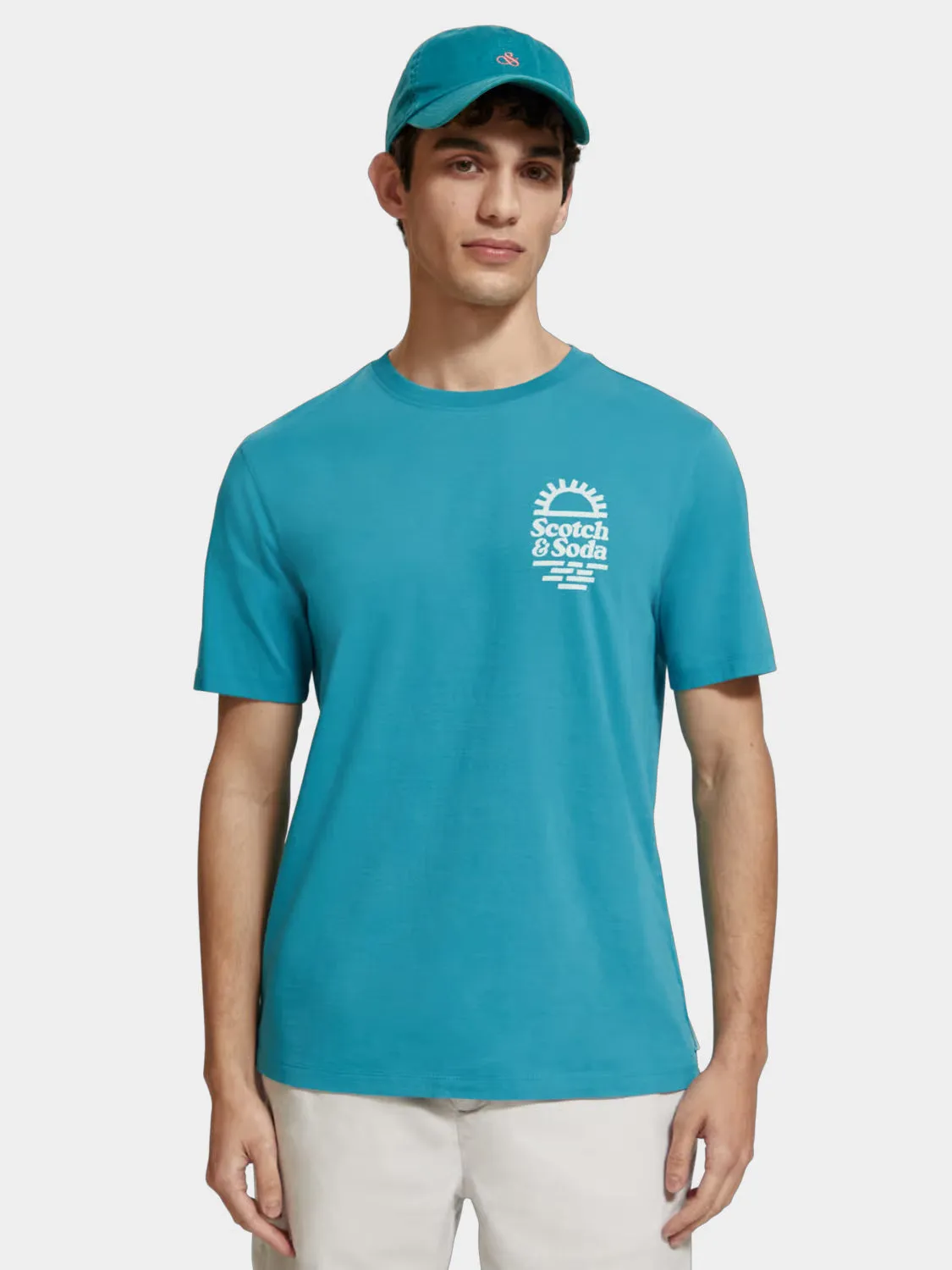 Chest artwork t-shirt sold by Scotch and Soda