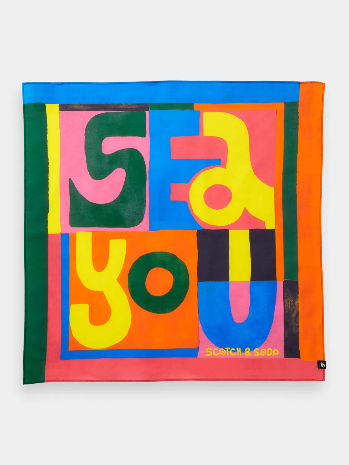 Printed cotton bandana sold by Scotch and Soda product image thumbnail 2