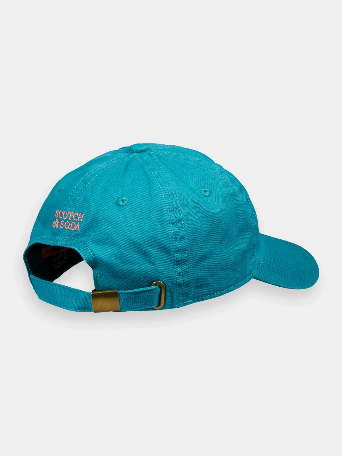 Twill embroidered logo cap sold by Scotch and Soda product image thumbnail 2
