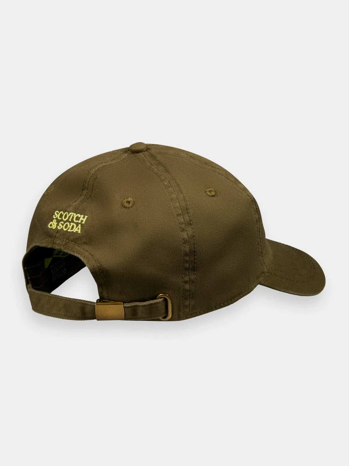 Twill embroidered logo cap sold by Scotch and Soda product image thumbnail 2
