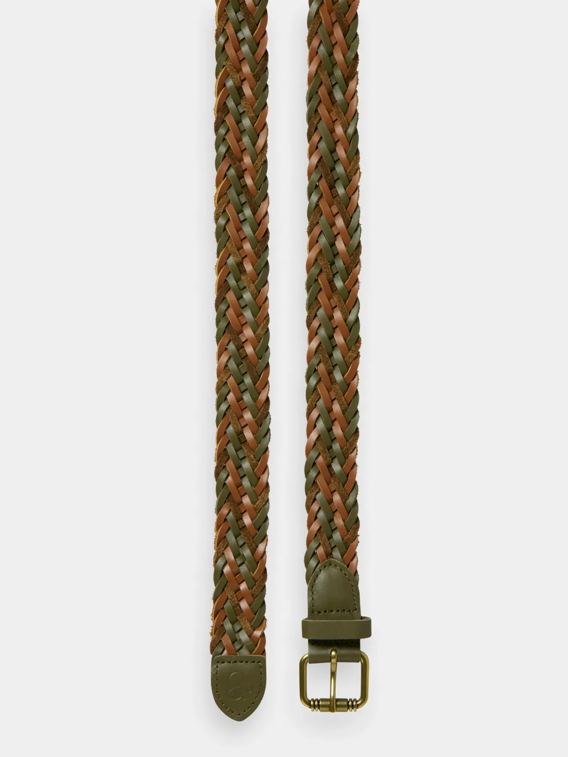 Braided leather belt sold by Scotch and Soda product image thumbnail 2