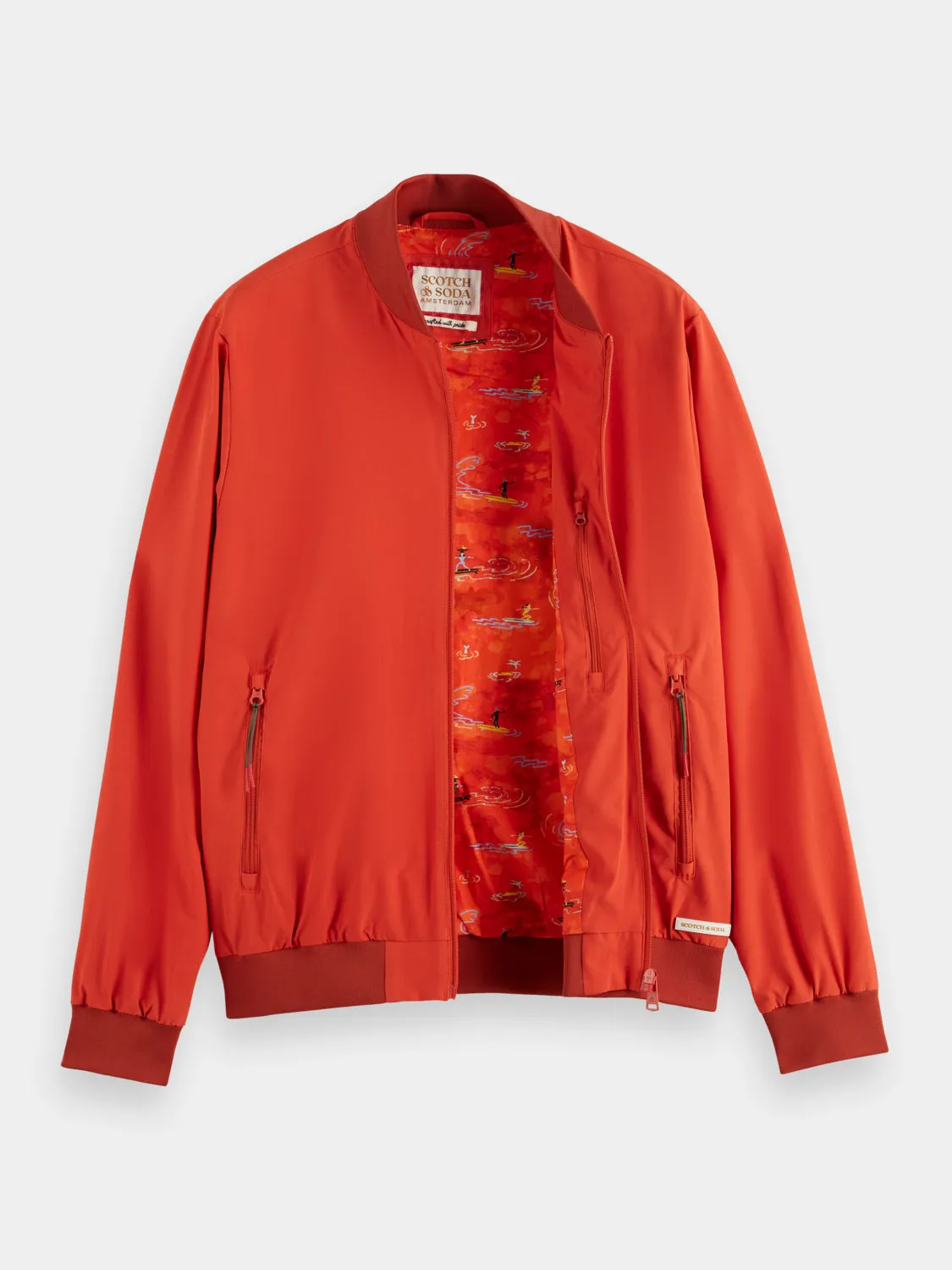 Lightweight bomber jacket sold by Scotch & Soda product image thumbnail 3