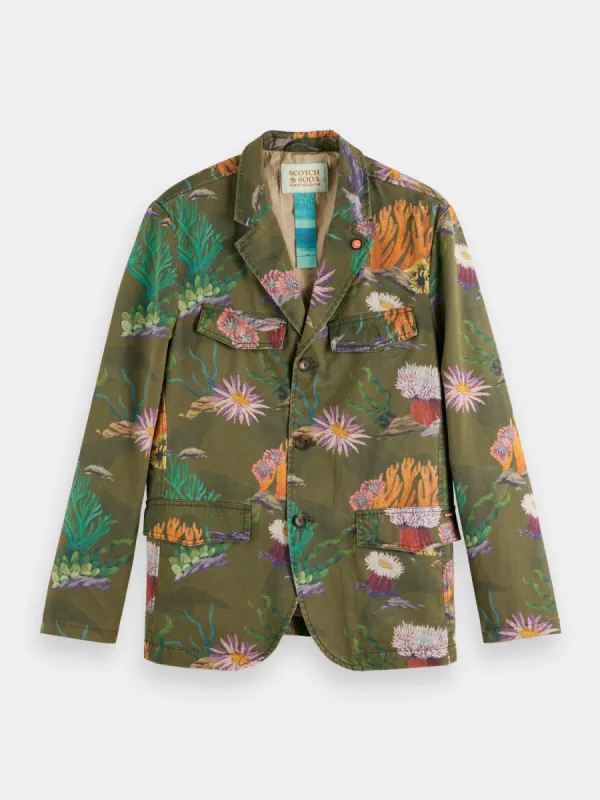 Printed blazer made by Scotch & Soda