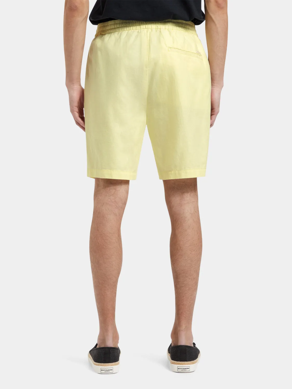 Fave cotton-linen shorts sold by Scotch and Soda product image thumbnail 3