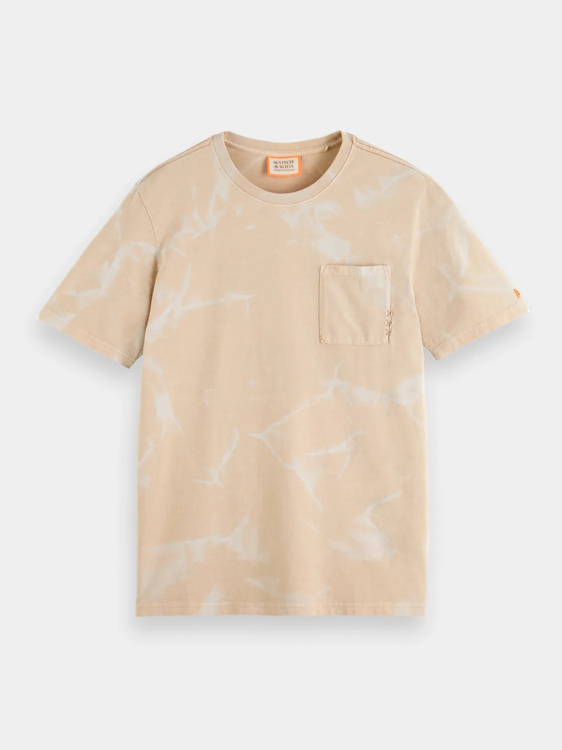 Washed pocket t-shirt sold by Scotch and Soda