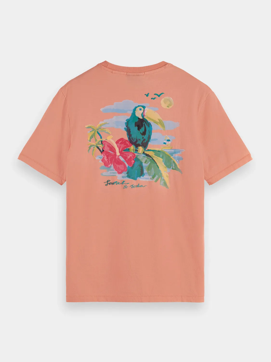 Front & back artwork t-shirt sold by Scotch and Soda product image thumbnail 2