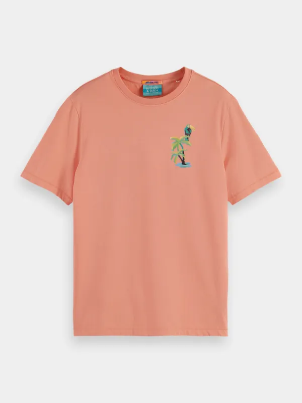 Front & back artwork t-shirt sold by Scotch and Soda