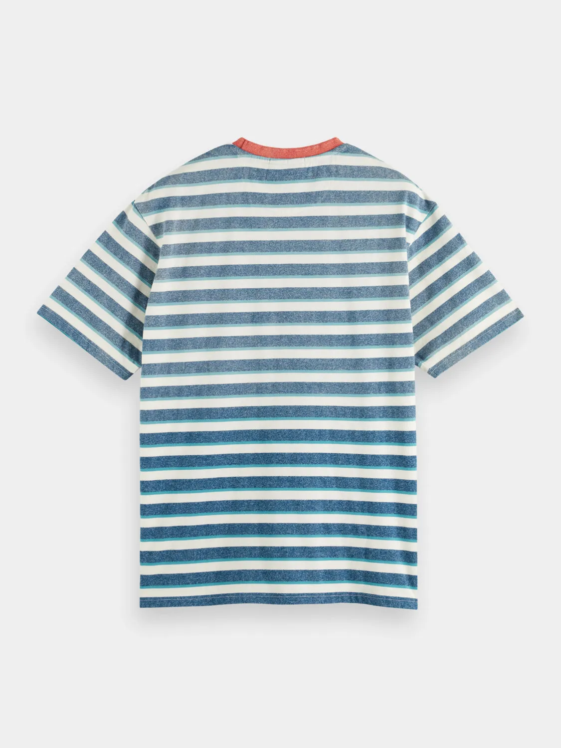 Yarn-dyed striped pocket t-shirt sold by Scotch and Soda product image thumbnail 4