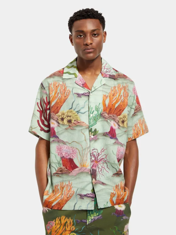 Printed short sleeved shirt sold by Scotch and Soda