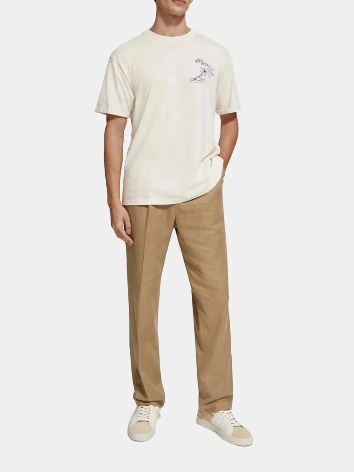 Front & back artwork t-shirt sold by Scotch and Soda product image thumbnail 4