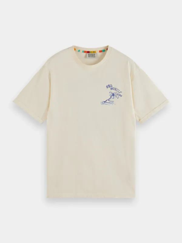 Front & back artwork t-shirt sold by Scotch and Soda