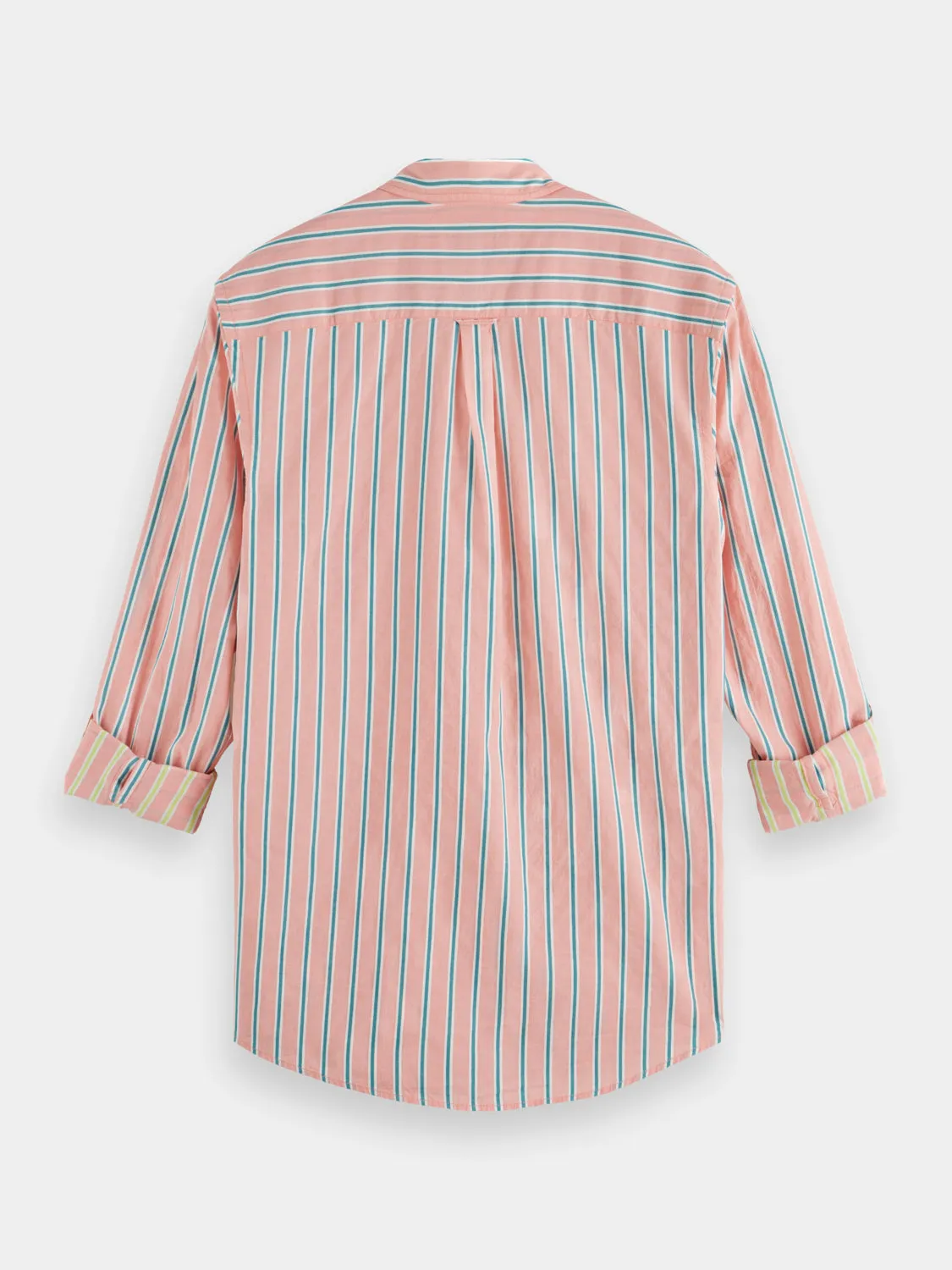 Dobby striped shirt sold by Scotch and Soda product image thumbnail 5