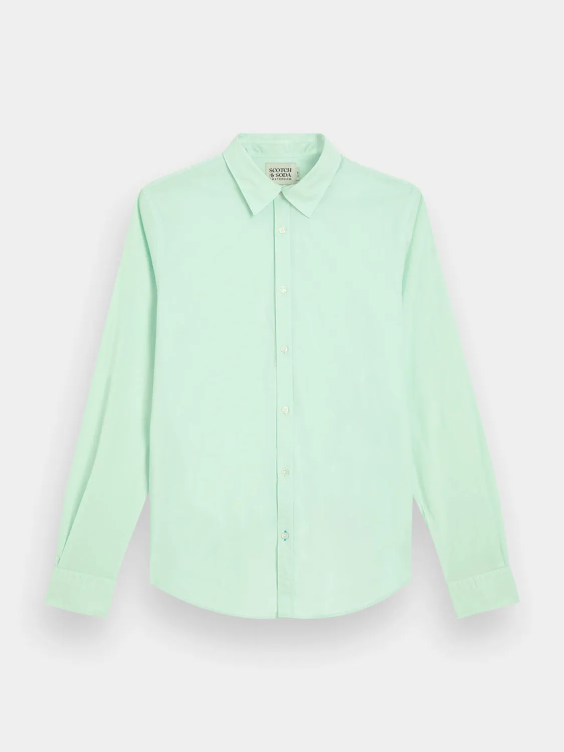 Slim fit poplin shirt sold by Scotch & Soda product image thumbnail 2