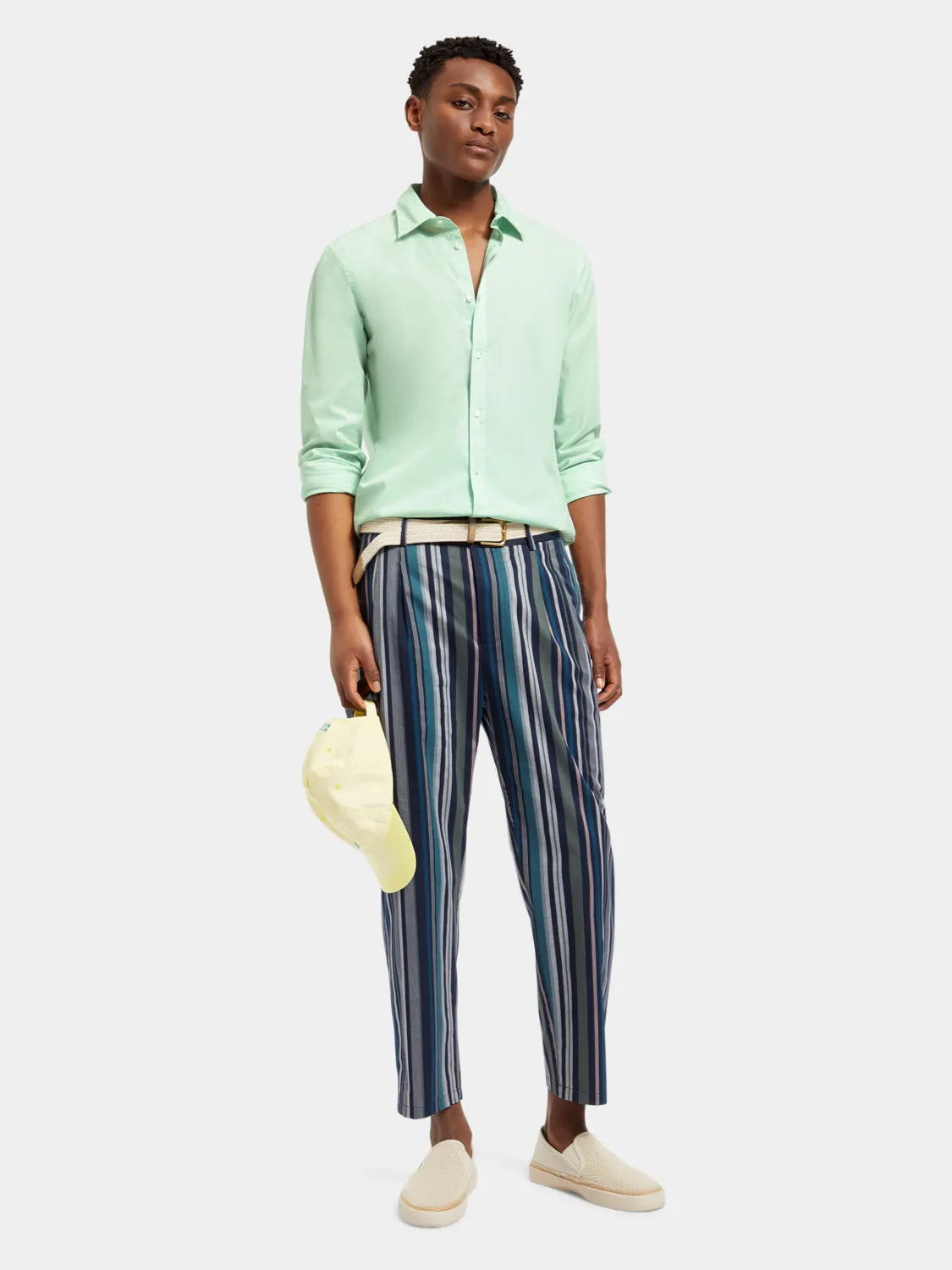 Slim fit poplin shirt sold by Scotch & Soda product image thumbnail 3